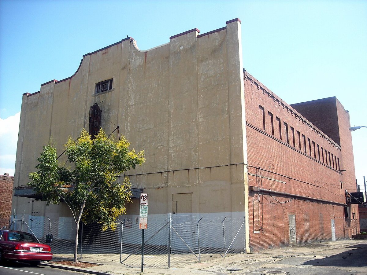 The restored Howard Theatre marquee in Shaw, Washington DC